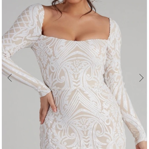 FORMAL SEQUIN DRESS - Picture 4 of 7